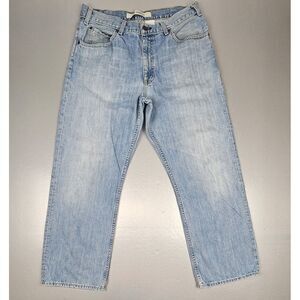 Gap Jeans Mens 36x30.‎ Vintage Blue Loose Fit Light Wash Y2k Denim.